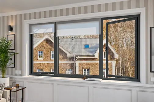 Ultra Slimline casement windows